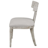 Furniture Klis Dining Chair Set of 2 // White IN STOCK 