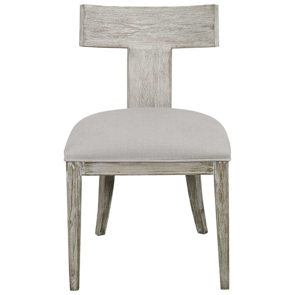 Furniture Klis Dining Chair Set of 2 // White IN STOCK 