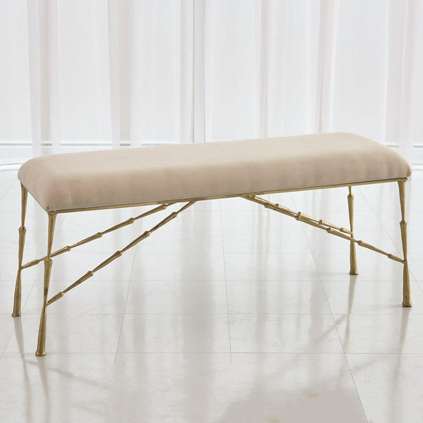 Furniture Spike Muslin Bench 