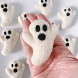 Holiday Decorative Objects Felt Halloween Ghost White 