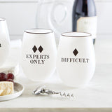 Holiday Bar & Drinkware Experts Only Ski Tumblers 