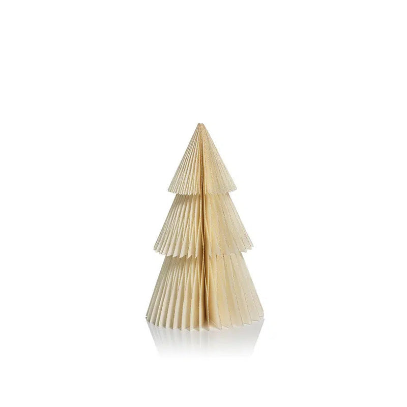 Holiday Decorative Objects Ivory Wish Paper Tabletop Tree // 3 Sizes 6" 