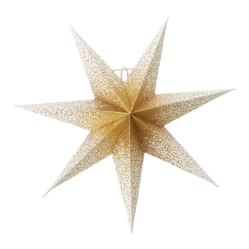 Holiday Decorative Objects Shimmering Paper Star 