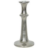  Aluminum Taper Candle Holder // Silver 