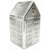  Mercury Glass Village House // Silver Short 