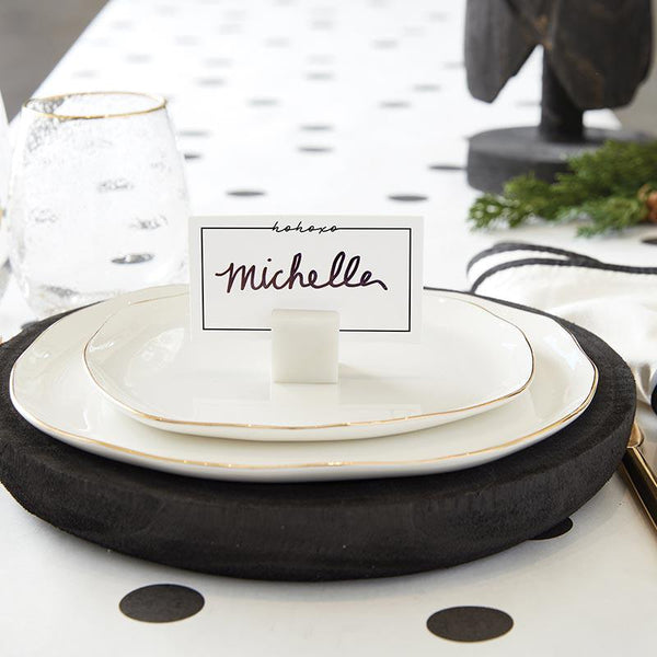 Holiday Kitchen, Tabletop & Serveware Holiday Modern Place Cards /// 36 Cards, 3 Designs 