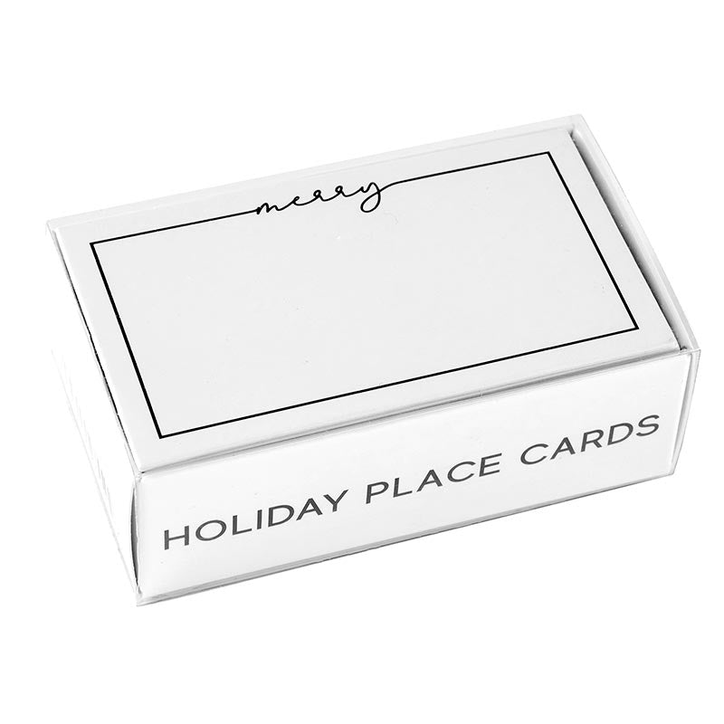 Holiday Kitchen, Tabletop & Serveware Holiday Modern Place Cards /// 36 Cards, 3 Designs 