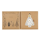 Lifestyle Baby's 1st Christmas Ornament - Black Tree 