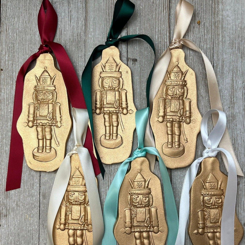  Handmade Nutcracker Ornament // 3 Colors 