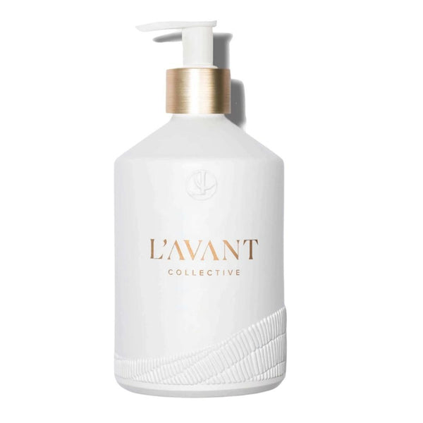 Household Cleaning Supplies L'avant Empty Glass Soap Bottle - White 