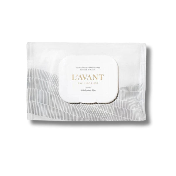 Household Cleaning Supplies L'avant Plant Based Biodegradable Cleaning Wipes 