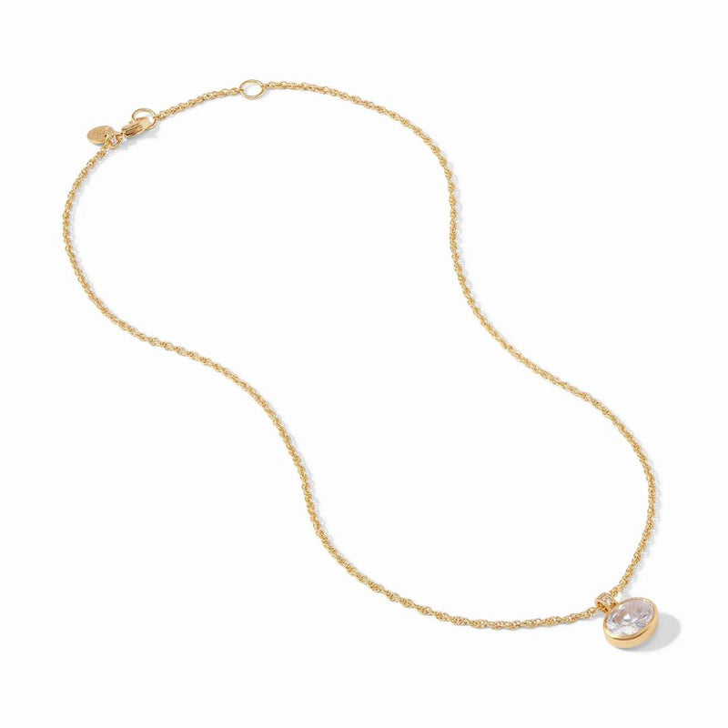 Jewelry Antonia Solitaire Cubic Zirconia Necklace 