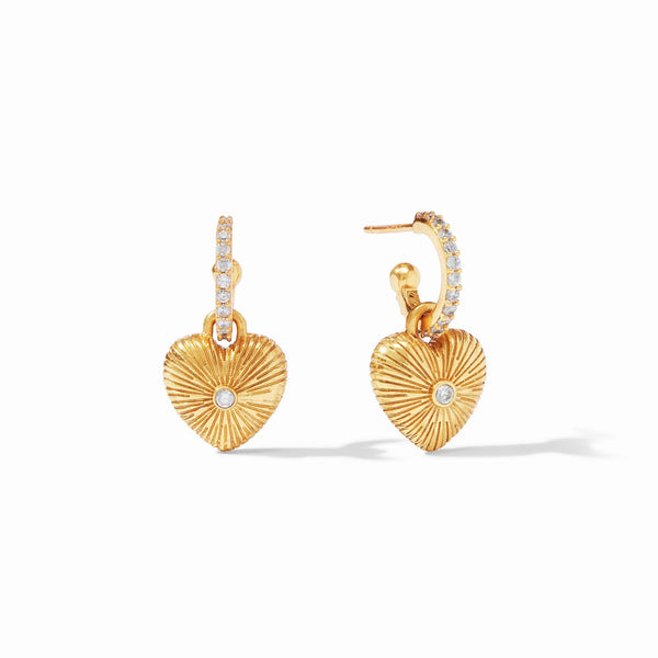Jewelry Esme Heart Hoop & Charm Earring 