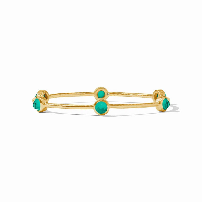 Jewelry Milano Luxe Bangle // Iridescent Emerald 