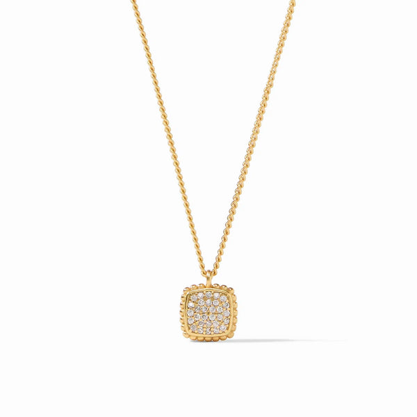 Jewelry Noel Pavé Solitaire Necklace 