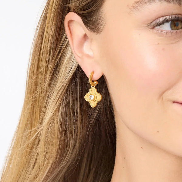 Jewelry Theodora Hoop & Charm Earrings 