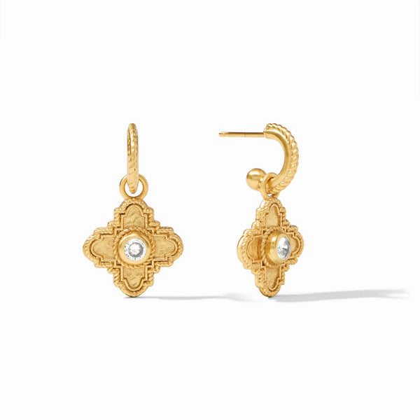 Jewelry Theodora Hoop & Charm Earrings 