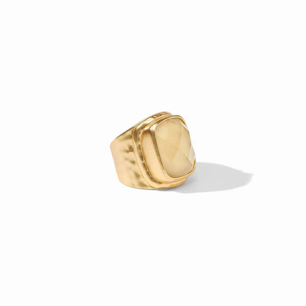 Jewelry Tudor Statement Ring // Iridescent Champagne 