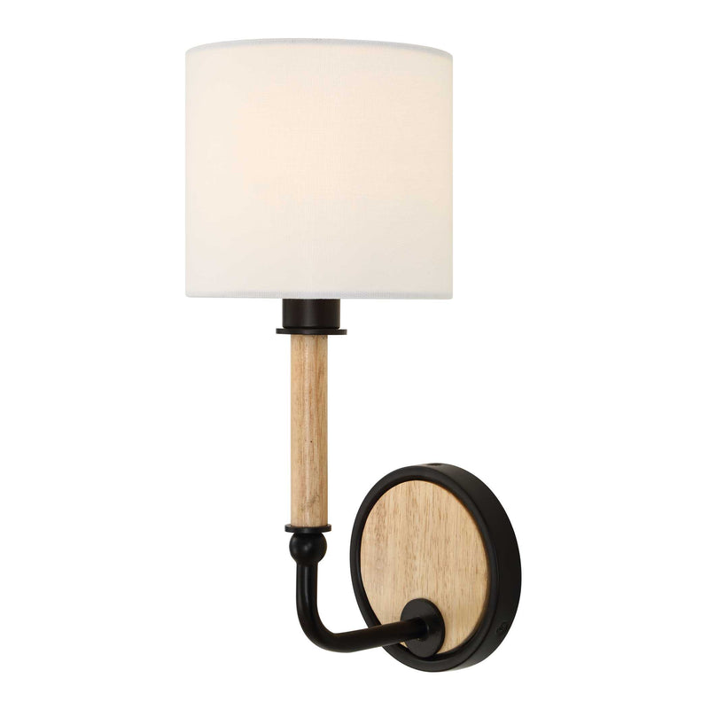 Lighting Franconia 1 Light Wooden Sconce 