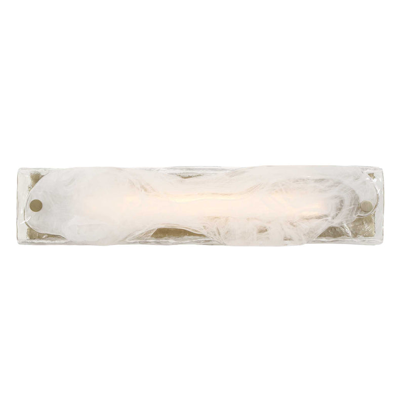 Lighting Taffy 1 Light LED Swirl Glass Sconce 