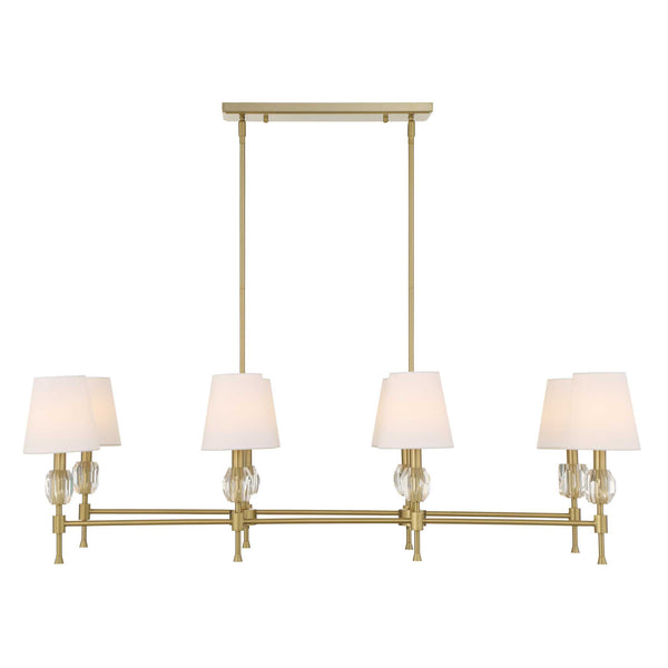 Lighting Arques 8 Light Linear Chandelier 