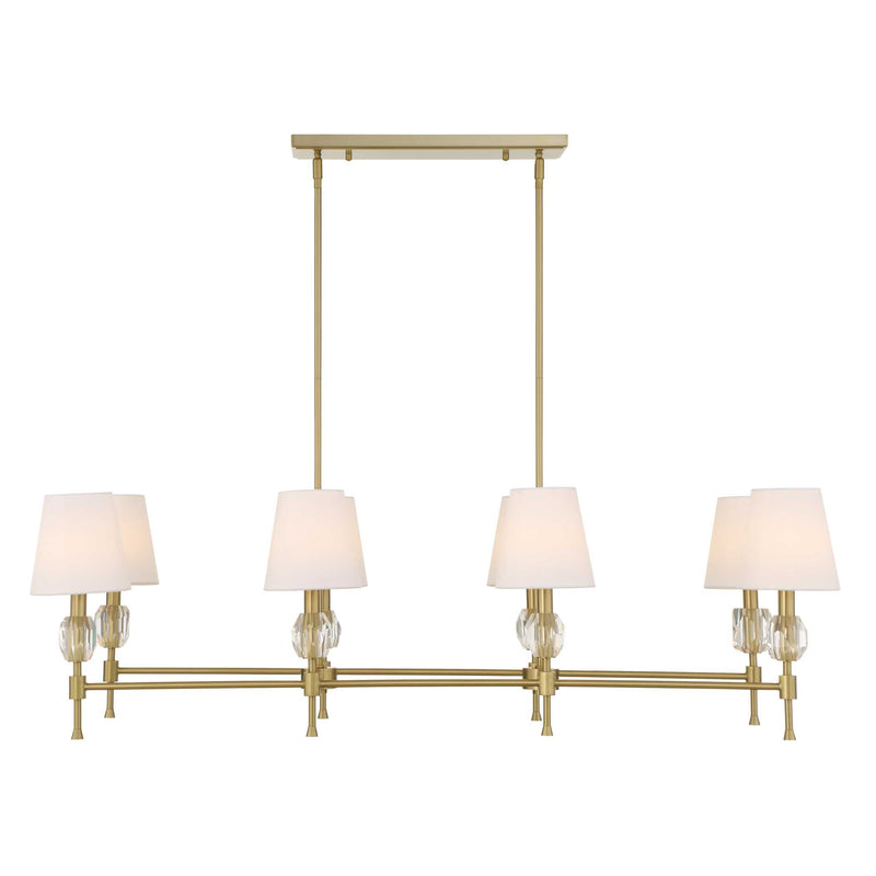 Lighting Arques 8 Light Linear Chandelier 