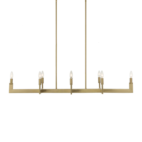 Lighting Cordoba 8 Light Linear Chandelier 