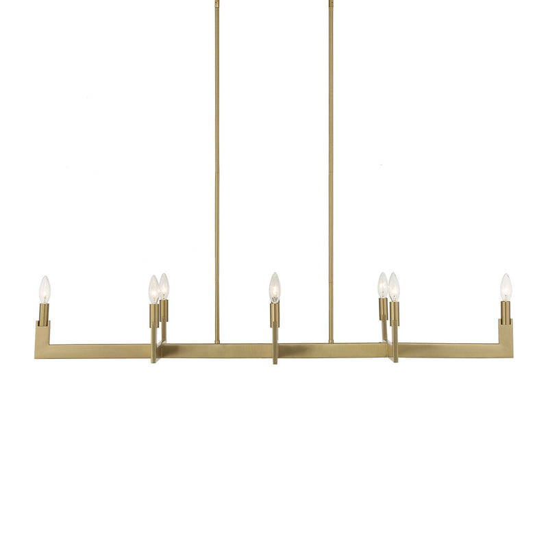 Lighting Cordoba 8 Light Linear Chandelier 