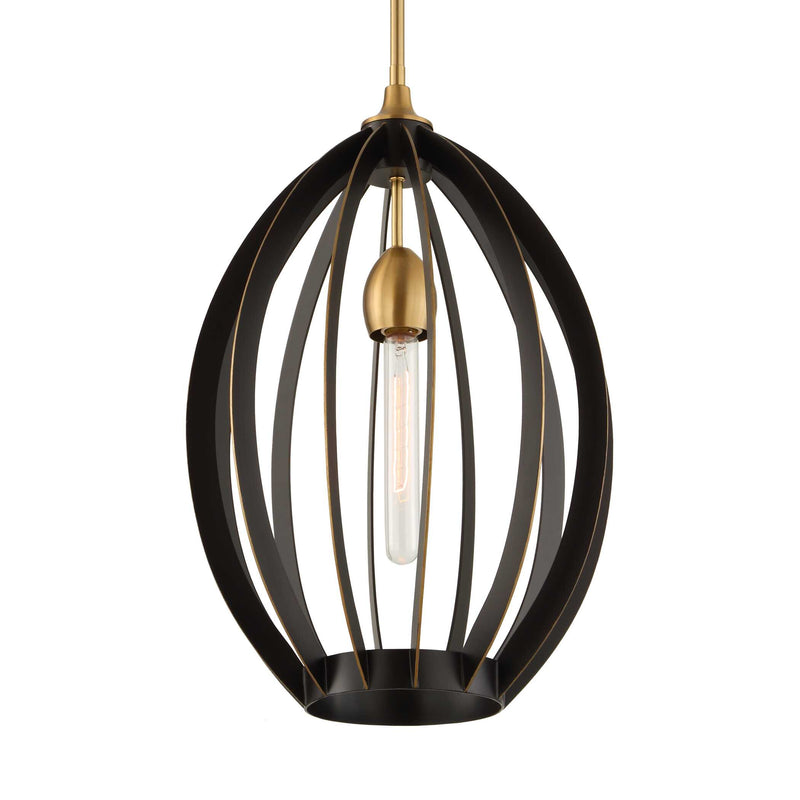 Lighting Darby 1 Light Architectural Oval Pendant 