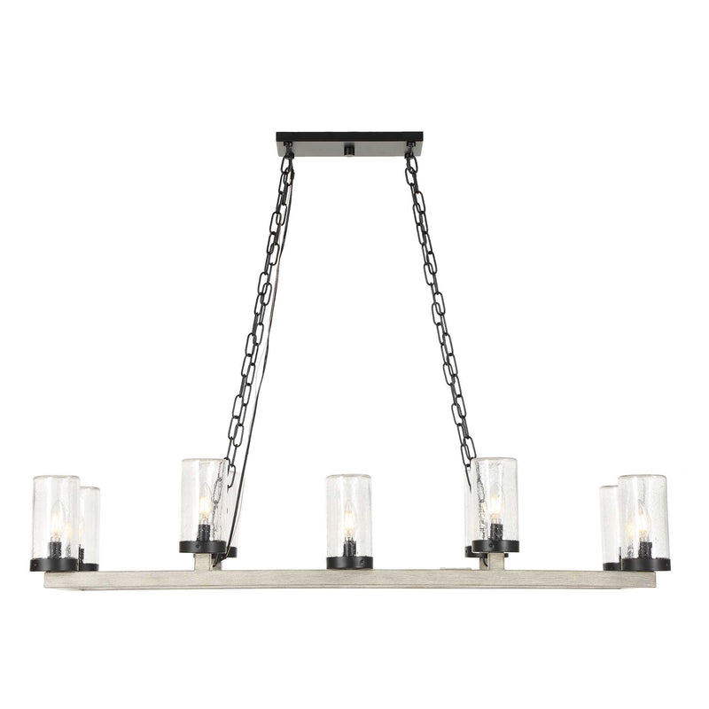 Lighting Edgecomb 10 Light Indoor-Outdoor Chandelier 