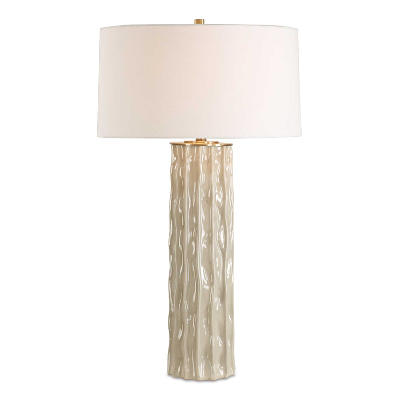 Lighting Parilli Taupe Gray Table Lamp 