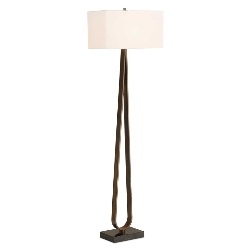 Lighting Galloway Minimalist Bronze Floor Lamp 