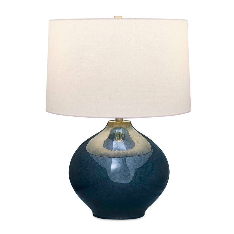 Lighting Corrine Deep Blue Table Lamp 