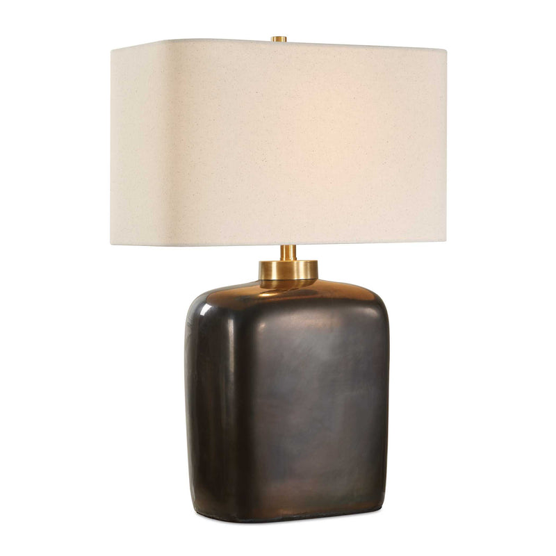 Lighting Quentin Dark Bronze Table Lamp 