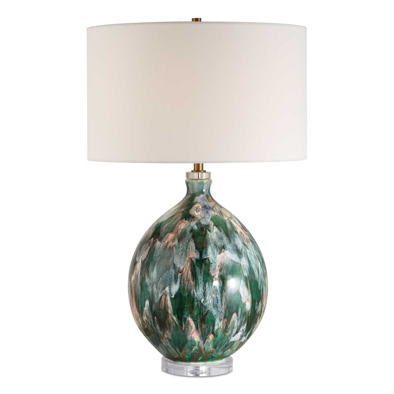 Lighting Mihaela Drip Glaze Table Lamp 