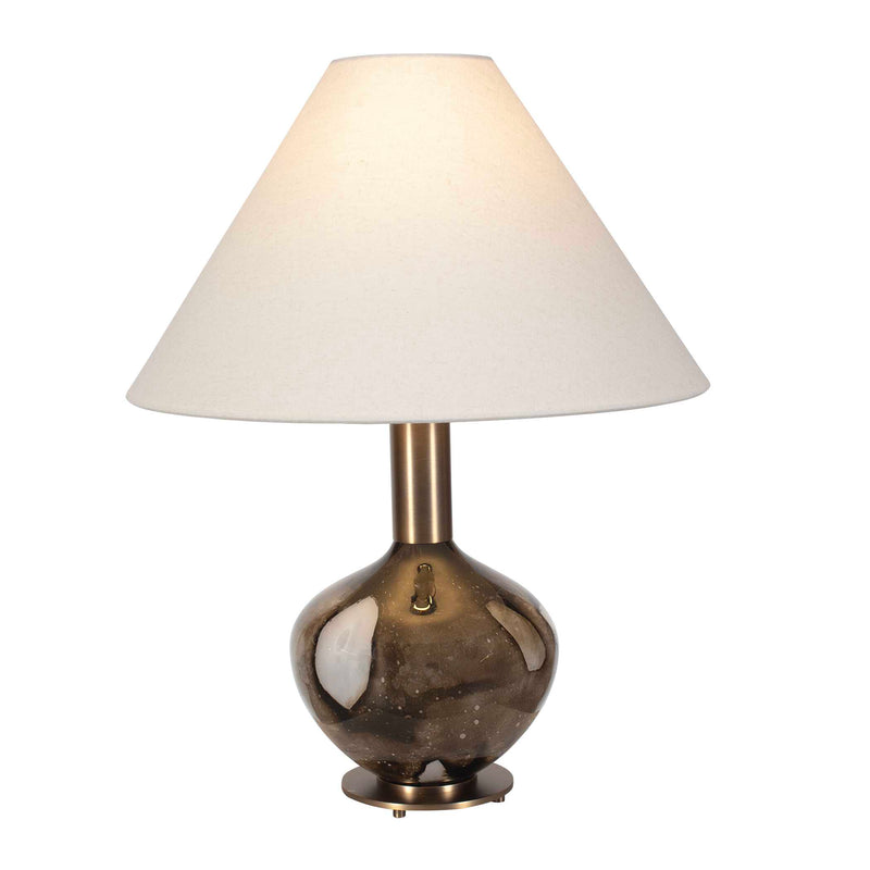 Lighting Montagu Dark Brown Table Lamp 