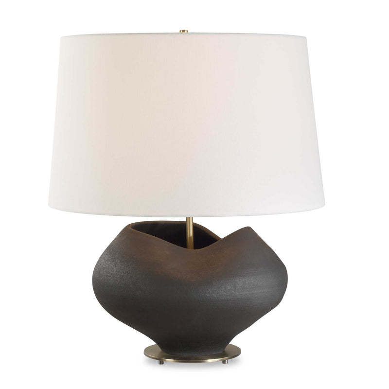 Lighting Nocturne Aged Black Table Lamp 