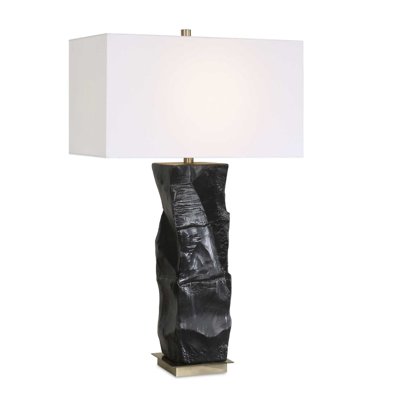 Lighting Altaria Black Table Lamp 