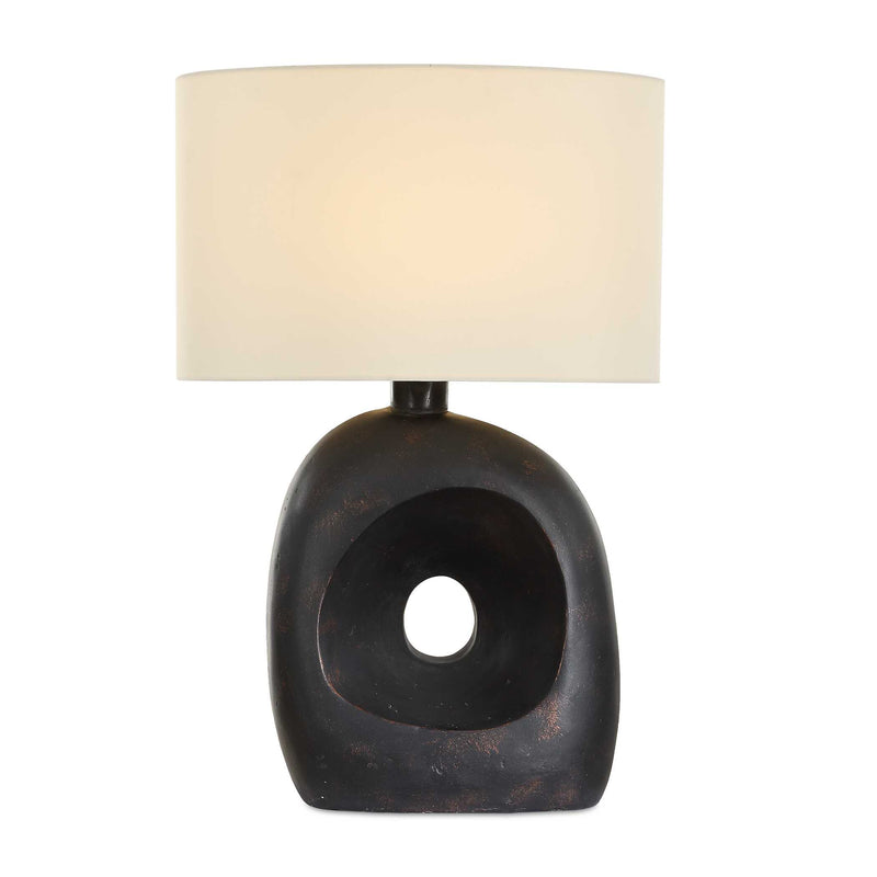 Lighting Peephole Outdoor Bronze Table Lamp 