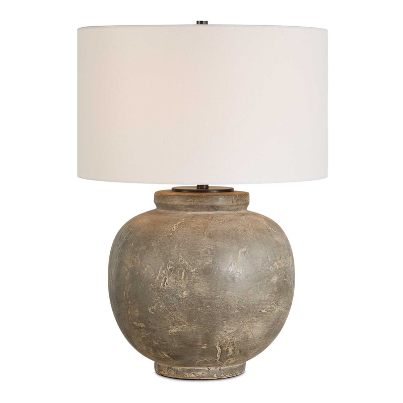 Lighting Rock Of Ages Rust Brown Table Lamp 