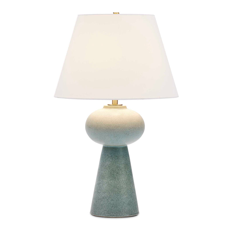 Lighting Elwyn Light Blue Table Lamp 
