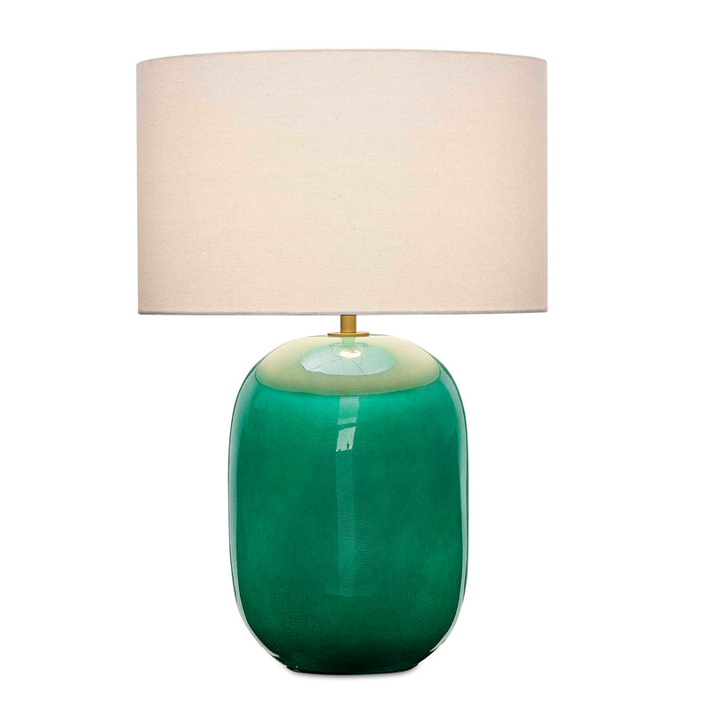 Lighting Hollis Teal Table Lamp 
