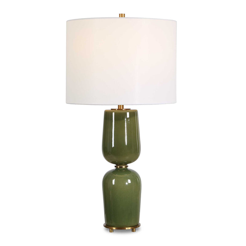 Lighting Meyer Green Table Lamp 