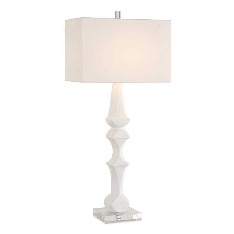 Lighting Mayme White Table Lamp 