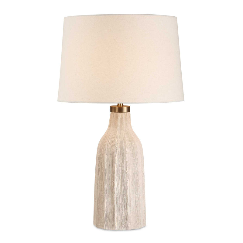 Lighting Maddox Textured Off White Table Lamp 