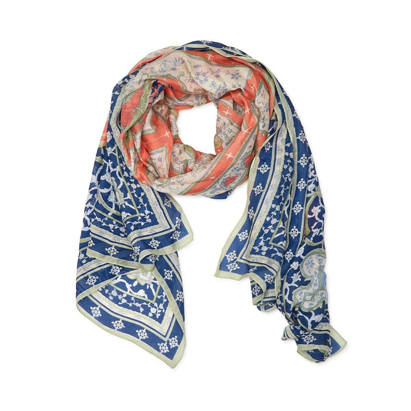 Lifestyle Indian Summer Blue Scarf 