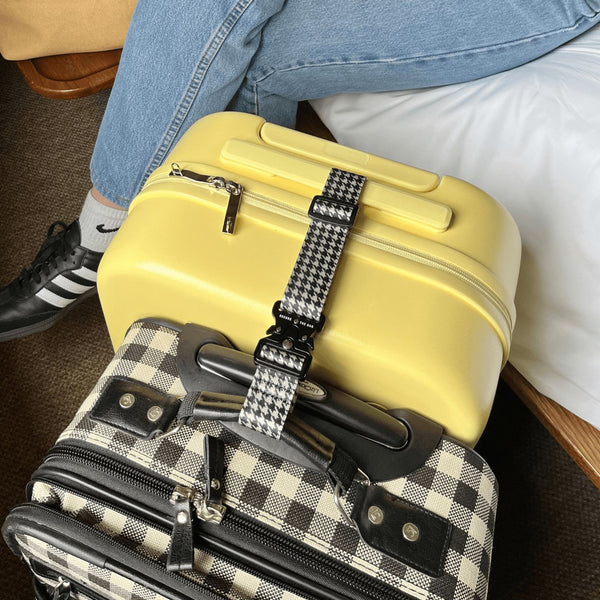 Lifestyle Luggage Connector // Houndstooth 