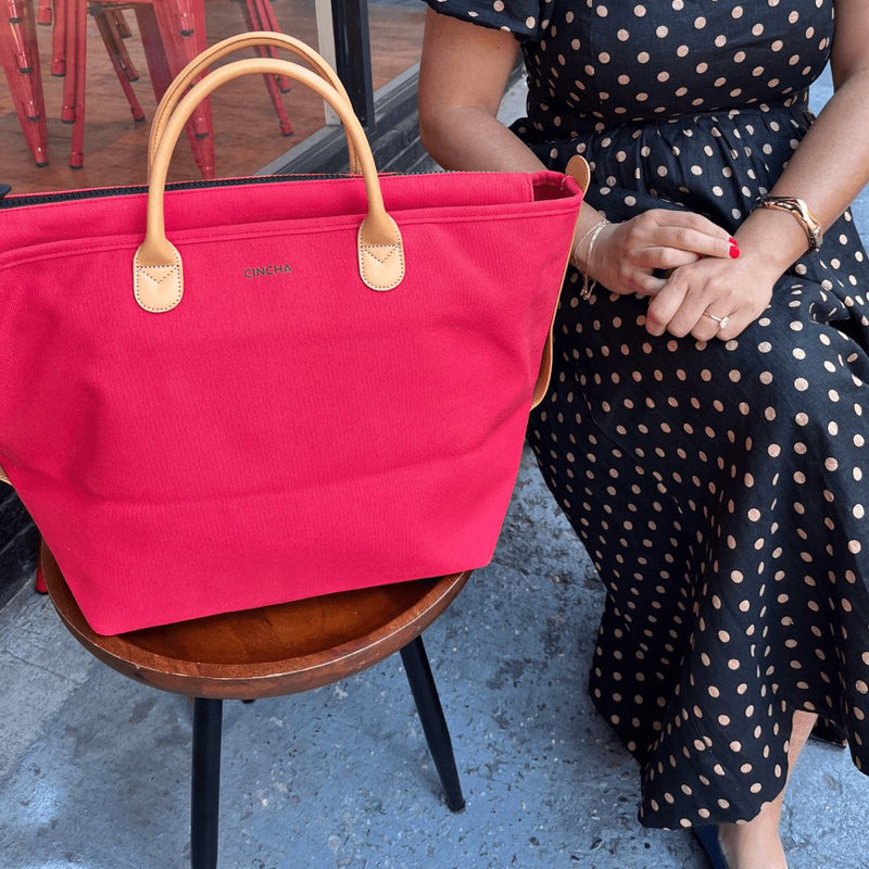 Lifestyle The Canvas Go-Tote // Poppy 