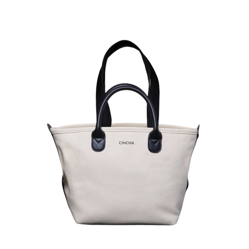 Lifestyle The Mini Canvas Go-Tote // Cream 