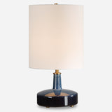 Lighting Abyss Blue Table Lamp 